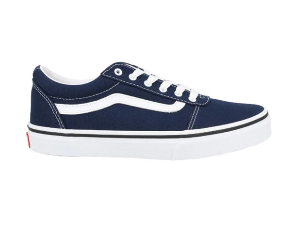 Kids Ward Canvas in Dress Blue/ White-shoes-Heroes