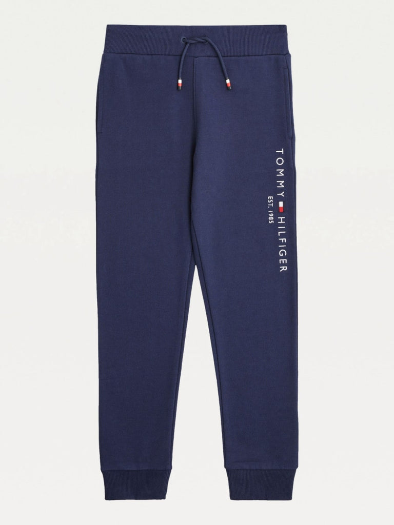 Tommy Hilfiger Essential Logo Joggers Navy-track ends-Heroes