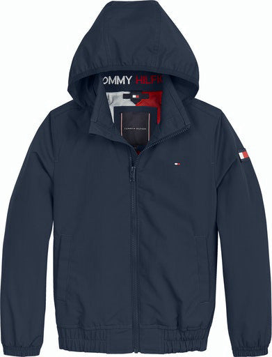 Tommy Hilfiger Kids Essential Hooded Jacket Navy-jacket-Heroes