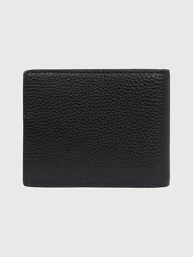 Signature Small Leather Credit Card Wallet in Black-wallet-Heroes