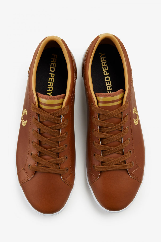 Baseline Tennis Shoe in Tan-shoes-Heroes
