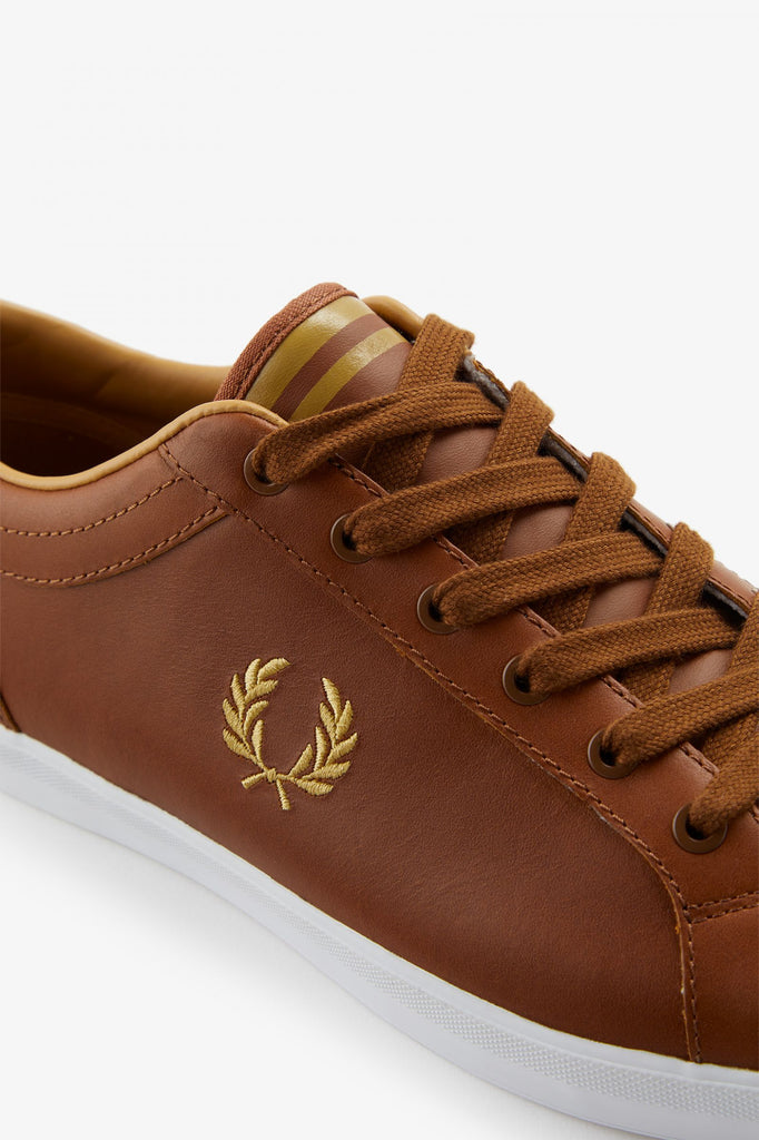 Baseline Tennis Shoe in Tan-shoes-Heroes
