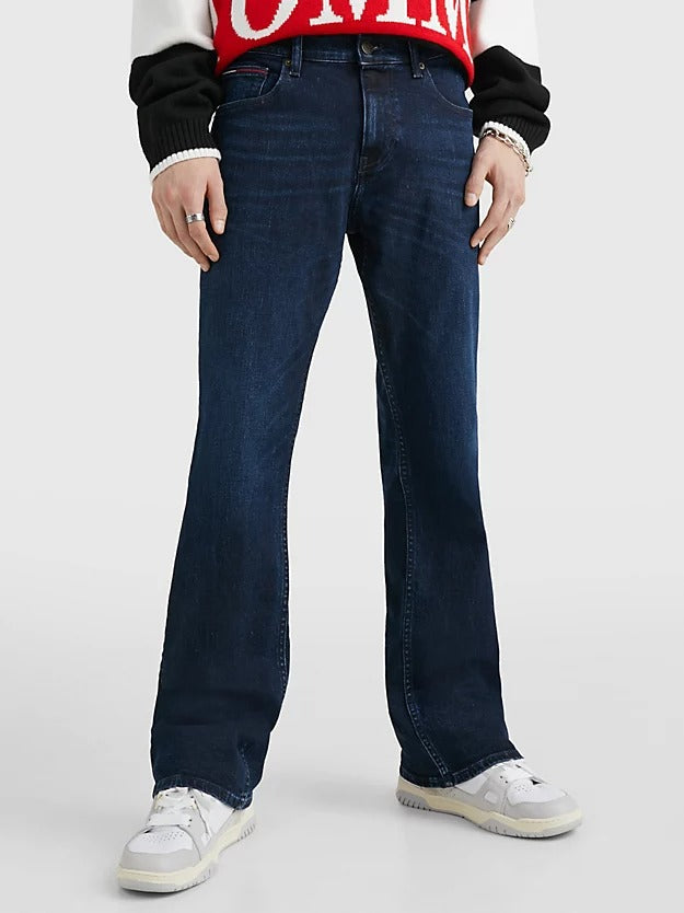 Ryan Bootcut Faded Jeans in Denim-jeans-Heroes