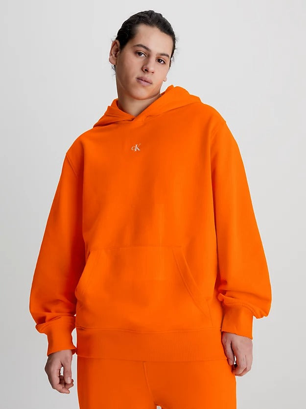 Monogram Hoodie in Vibrant Orange-sweatshirts-Heroes
