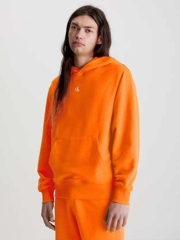 Monogram Hoodie in Vibrant Orange-sweatshirts-Heroes