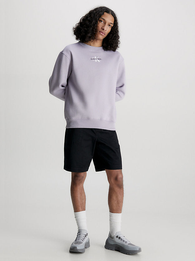 Monogram Sweatshirt in Lavender Aura-sweatshirts-Heroes