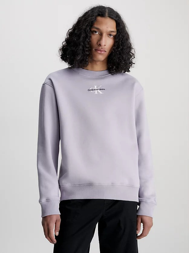 Monogram Sweatshirt in Lavender Aura-sweatshirts-Heroes