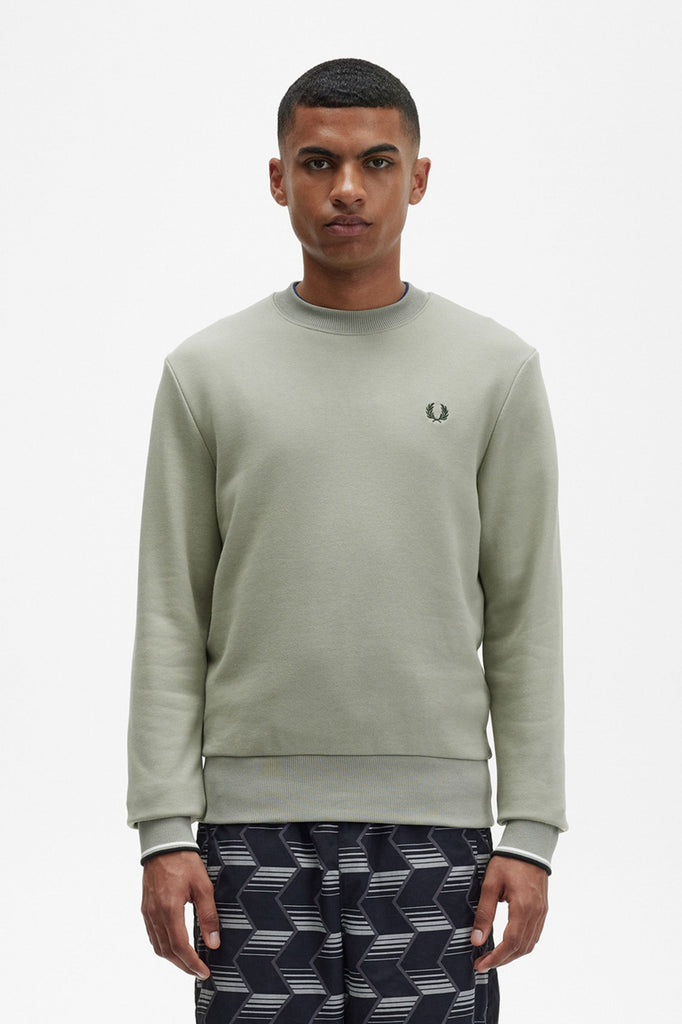 Crrew Neck Sweatshirt in Seagrass-sweatshirts-Heroes