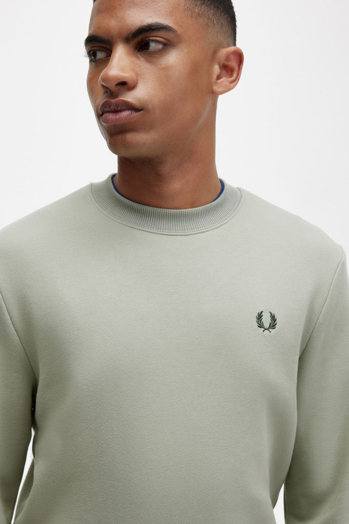 Crrew Neck Sweatshirt in Seagrass-sweatshirts-Heroes