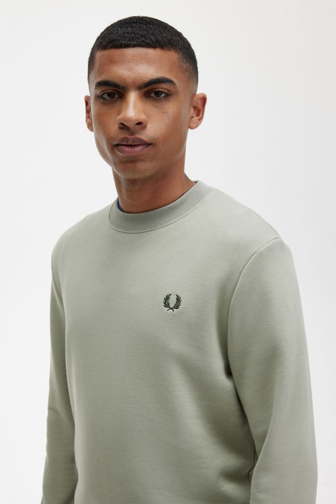 Crrew Neck Sweatshirt in Seagrass-sweatshirts-Heroes