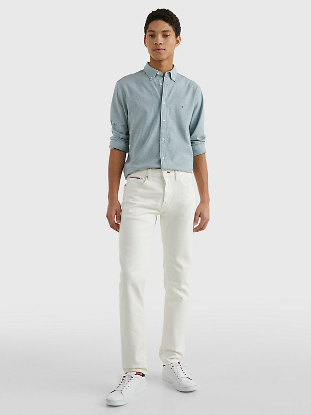 1985 Collection Th Flex Oxford Shirt in Frosted Green-shirt-Heroes