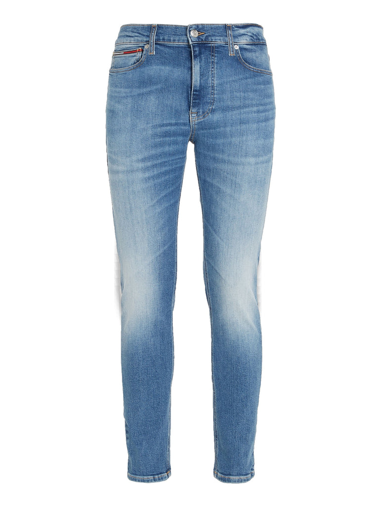 Simon Skinny Fit Jeans in Denim Medium-jeans-Heroes