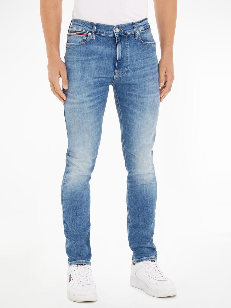 Simon Skinny Fit Jeans in Denim Medium-jeans-Heroes