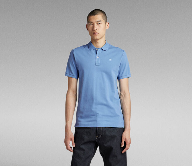 Dunda Slim Polo in Deep Wave-polo-Heroes