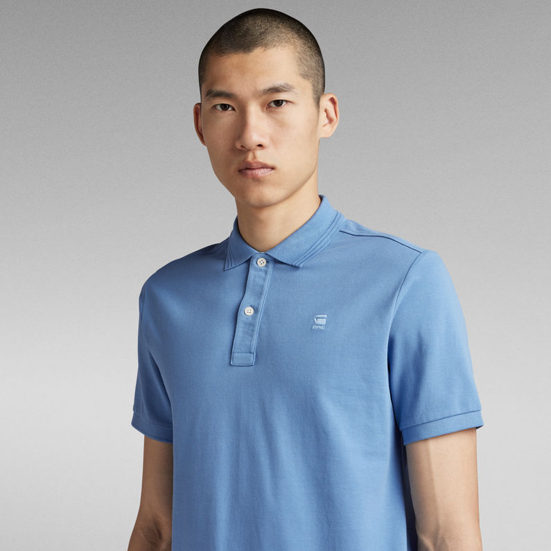 Dunda Slim Polo in Deep Wave-polo-Heroes