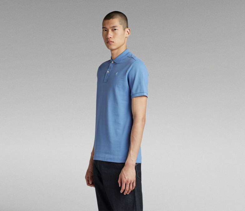 Dunda Slim Polo in Deep Wave-polo-Heroes