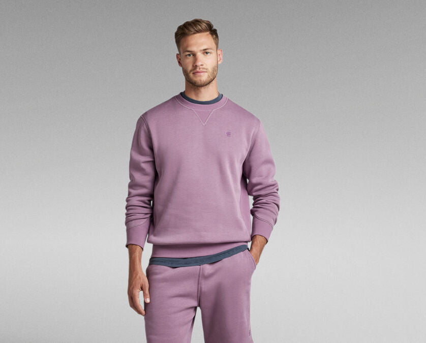 Premium Core Sweater in Grapeade-sweatshirts-Heroes