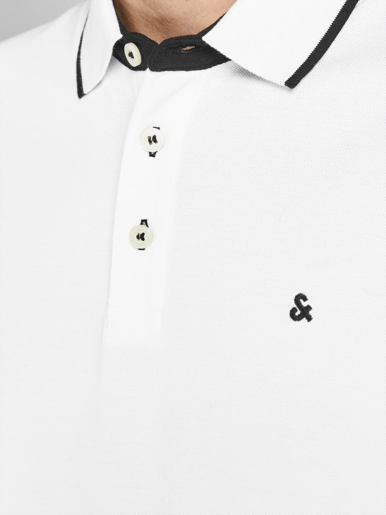Classic Polo Shirt in White-polo-Heroes