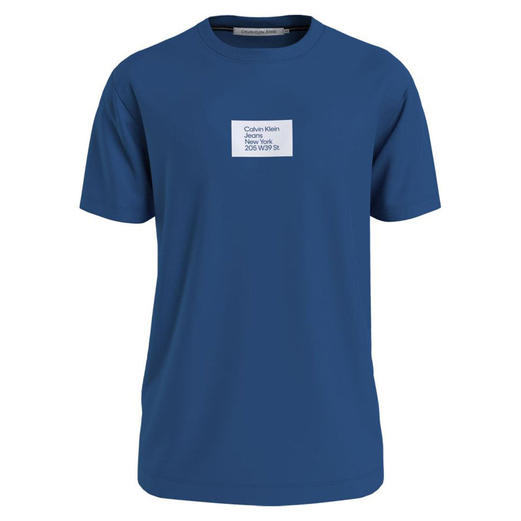 Badge T-Shirt in Tarp Blue-t shirts-Heroes