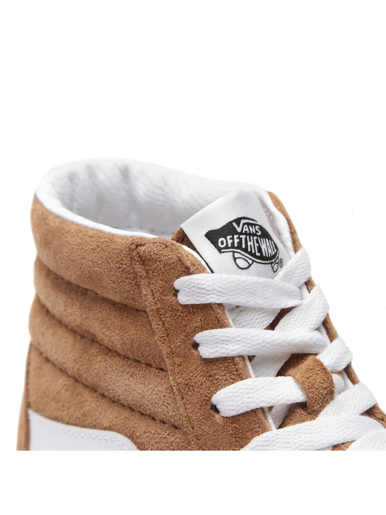 Pig Suede Sk8-Hi Shoes in Tobacco-shoes-Heroes