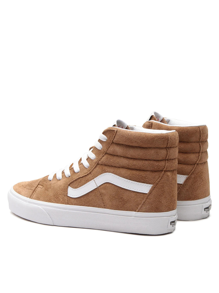 Pig Suede Sk8-Hi Shoes in Tobacco-shoes-Heroes