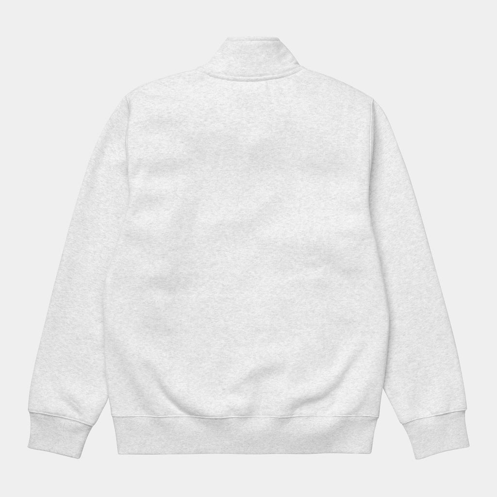 Carhartt Chase Neck Zip Sweat Ash Heather-sweat-Heroes