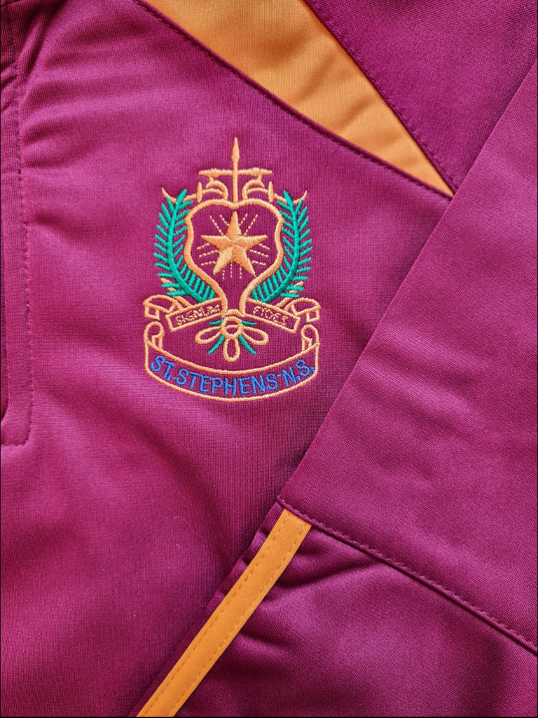 St Stephens Street Track Top Wine-school wear-Heroes