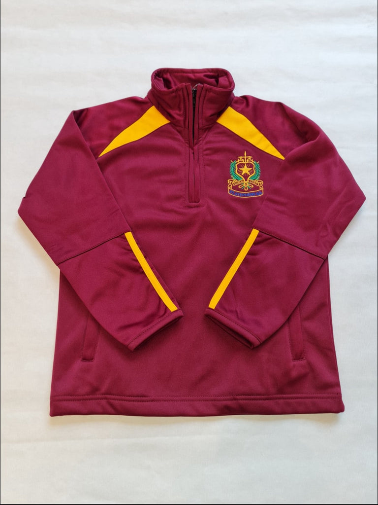 St Stephens Street Track Top Wine-school wear-Heroes