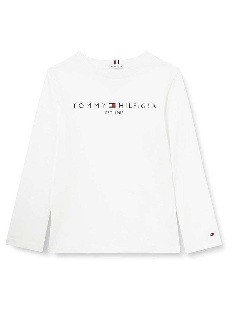 Tommy Hilfiger Essential Longsleeve White-l/s top-Heroes