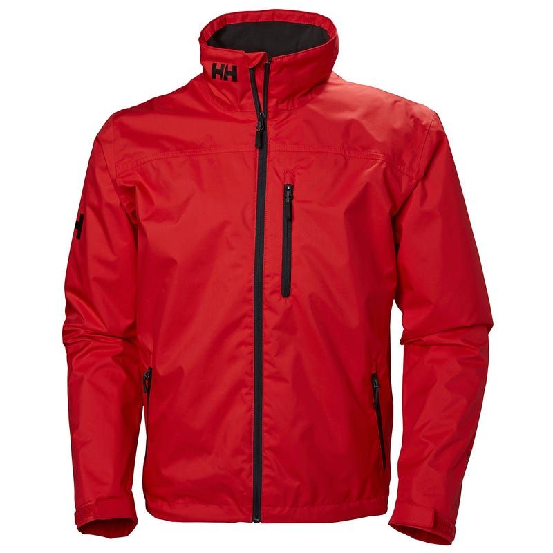 Helly Hansen Men's Crew Midlayer Sailing Jacket Red-jacket-Heroes