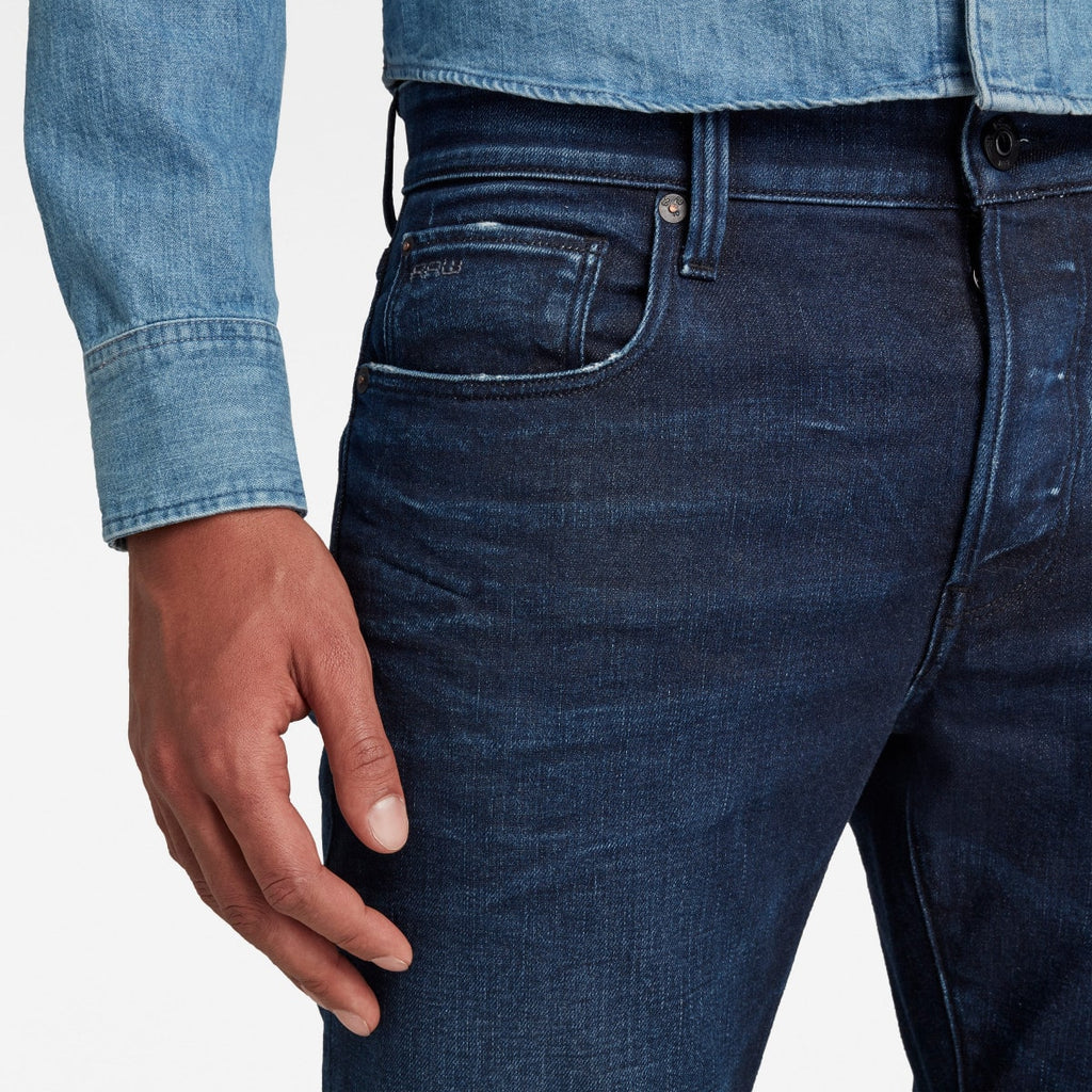G-Star 3301 Slim Fit Denims Ultramarie-jeans-Heroes