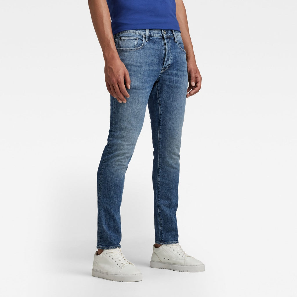 G-Star Men's 3301 Slim Fit Denims Faded Santorini-jeans-Heroes