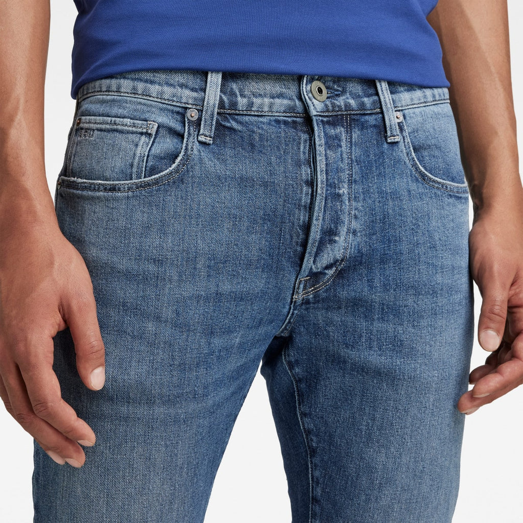G-Star Men's 3301 Slim Fit Denims Faded Santorini-jeans-Heroes