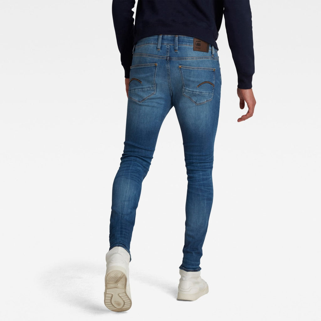 G-Star Men Revend Skinny Denims Medium Indigo-jeans-Heroes