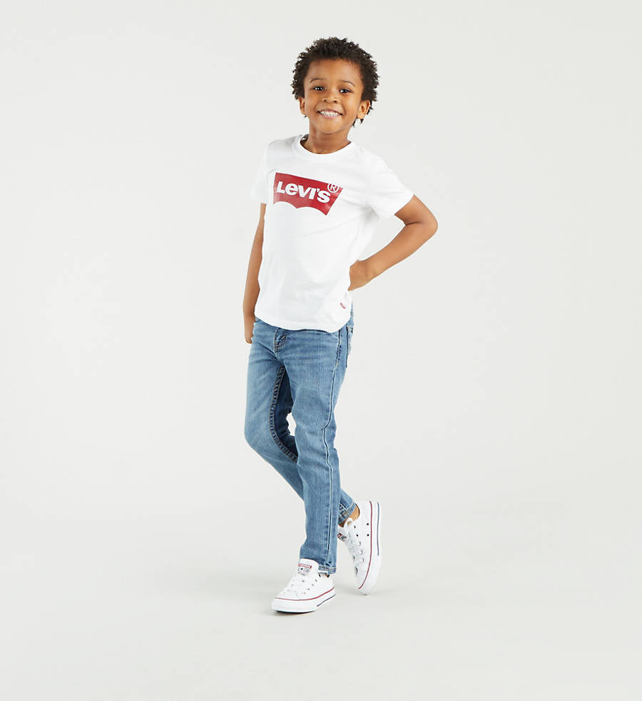 Levi Kids Batwing Tee White-t shirts-Heroes