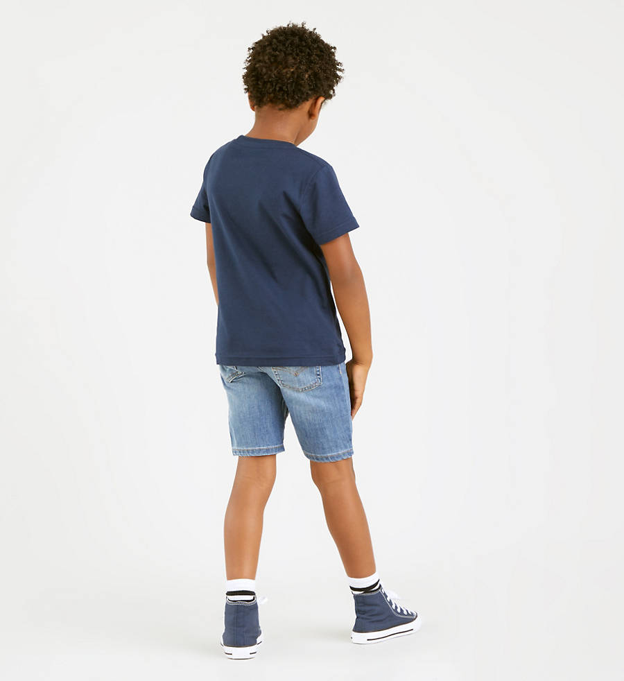 Levi Kids Batwing Tee Navy-t shirts-Heroes