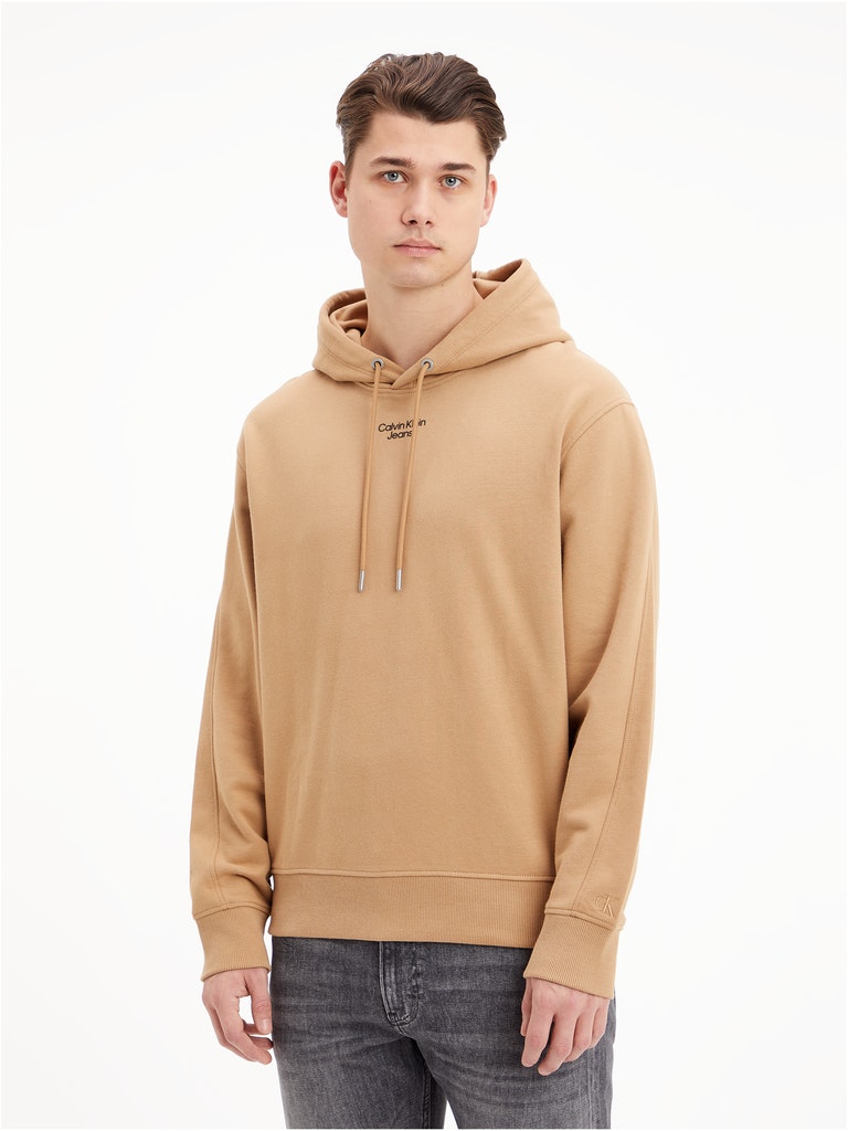 Calvin Klein Jeans Relaxed Hoodie Camel-sweat-Heroes