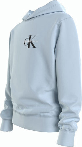 Calvin Klein Monogram Hoodie Blue-sweat-Heroes