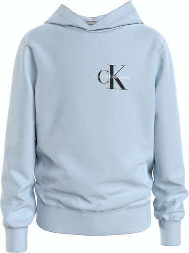 Calvin Klein Monogram Hoodie Blue-sweat-Heroes