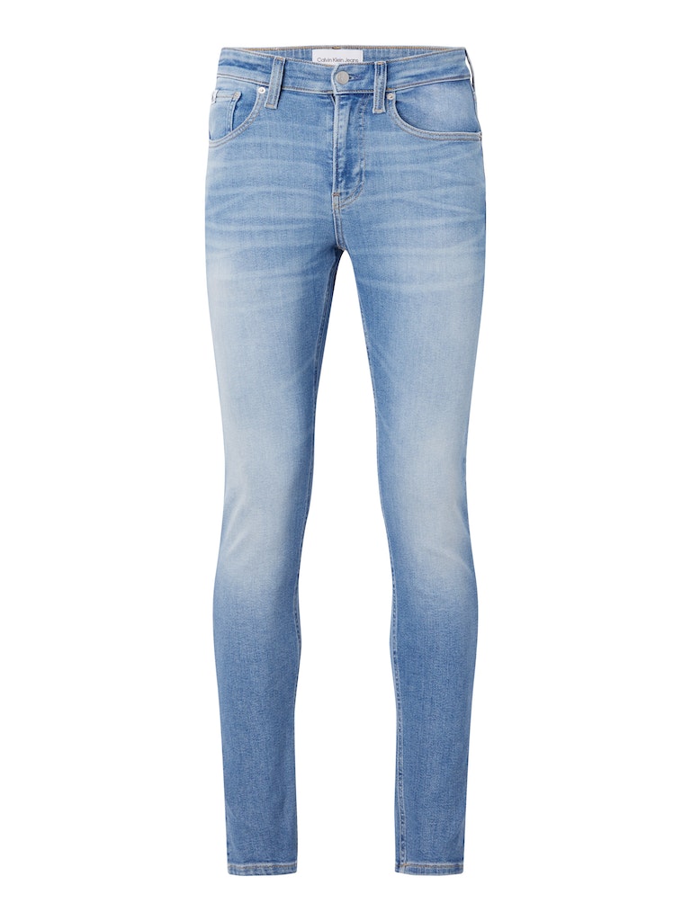 Skinny Jeans in Denim Medium-jeans-Heroes