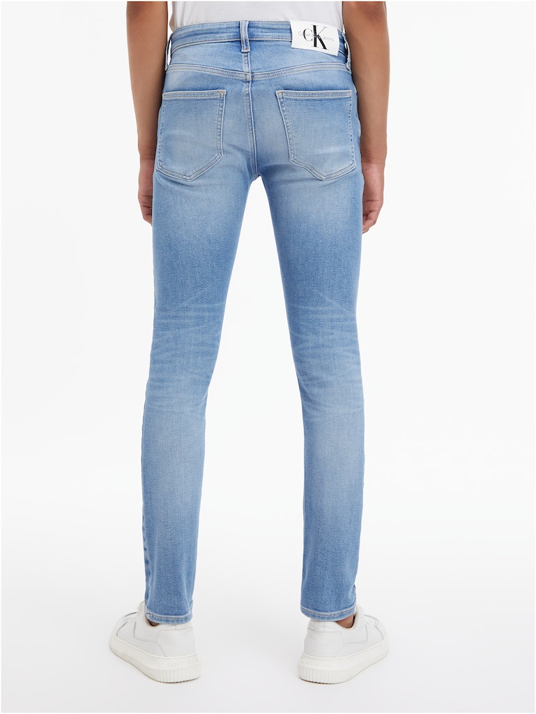 Skinny Jeans in Denim Medium-jeans-Heroes