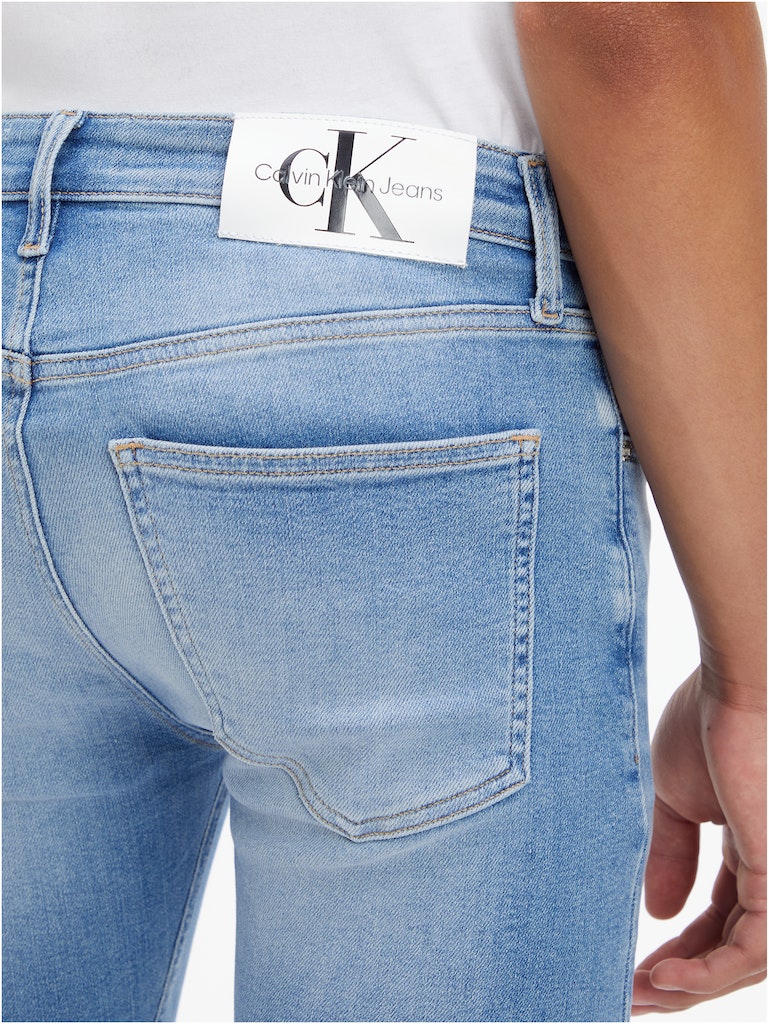 Skinny Jeans in Denim Medium-jeans-Heroes