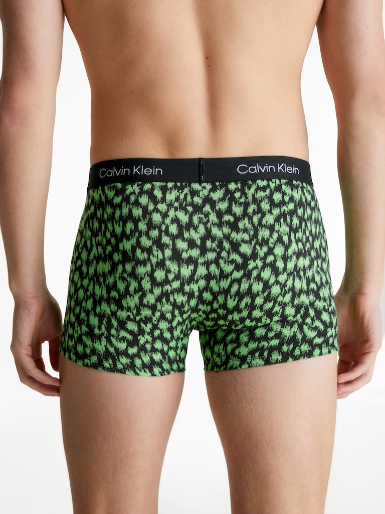 3 Pack Trunks Ck96 in Blue / Red / Print-underwear-Heroes