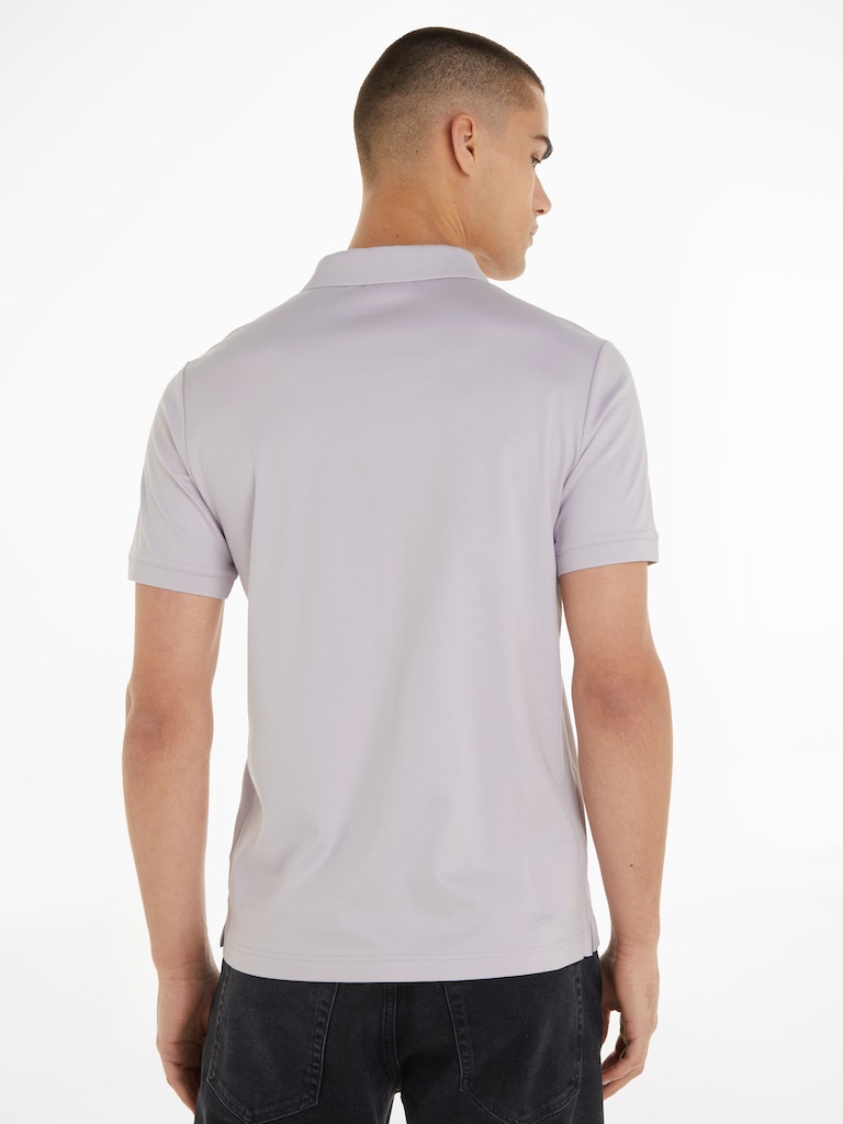 Smooth Cotton Slim Polo in Misty Lilac-polo-Heroes