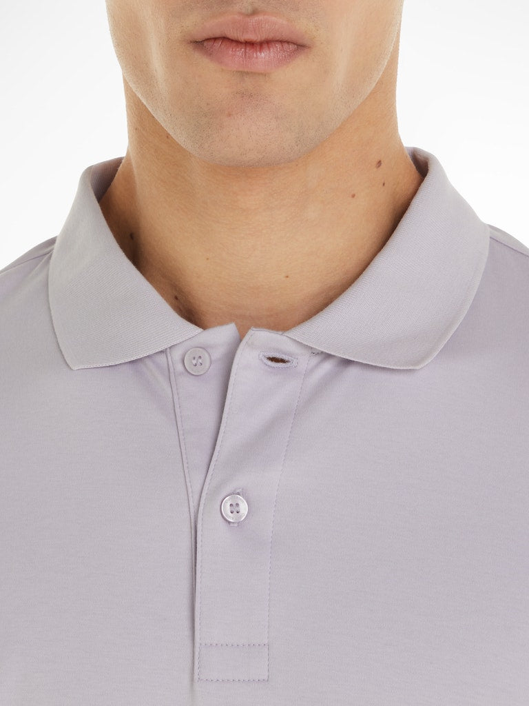 Smooth Cotton Slim Polo in Misty Lilac-polo-Heroes