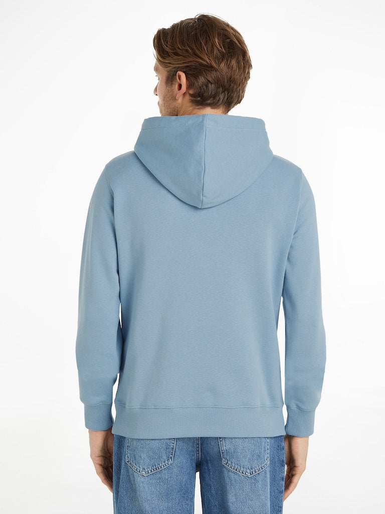 Calvin Klein Jeans Monogram Hoodie Iceland Blue-sweat-Heroes