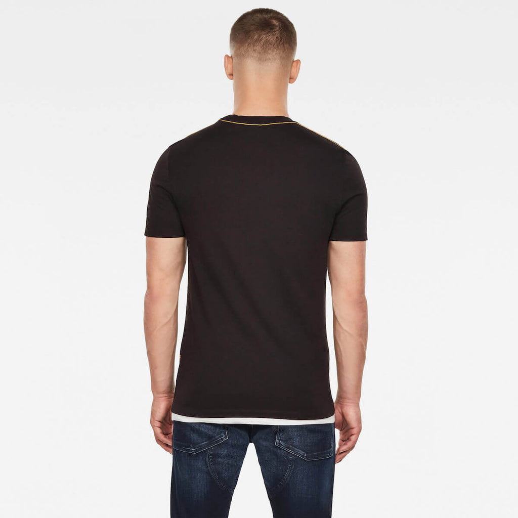 G-Star Raw Graphic Slim T-Shirt Black-Heroes