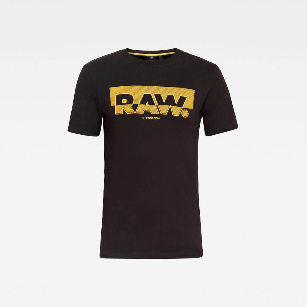 G-Star Raw Graphic Slim T-Shirt Black-Heroes