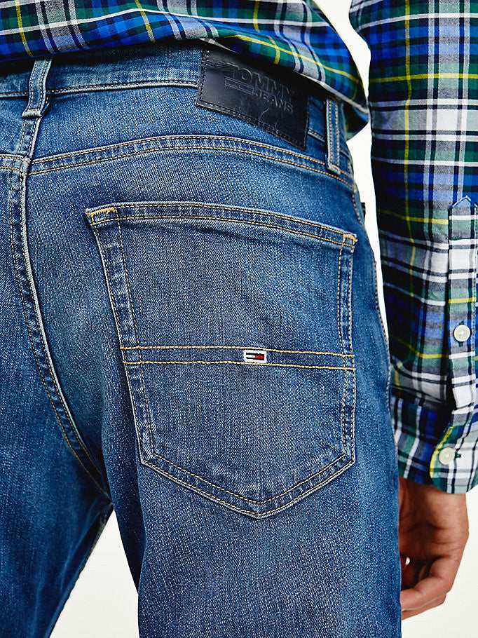 Tommy Hilfiger Sport Scanton Slim Fit Denims Mid Wash-Heroes