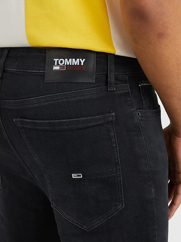 Tommy Jeans Simon Skinny Fit Faded Black Jeans-jeans-Heroes